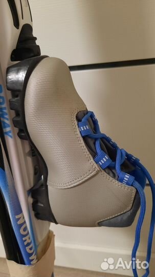 Лыжи детские Nordway 130 c ботинками 27 и палками