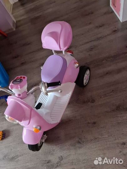 Мопед на аккумуляторе, состояние отличное