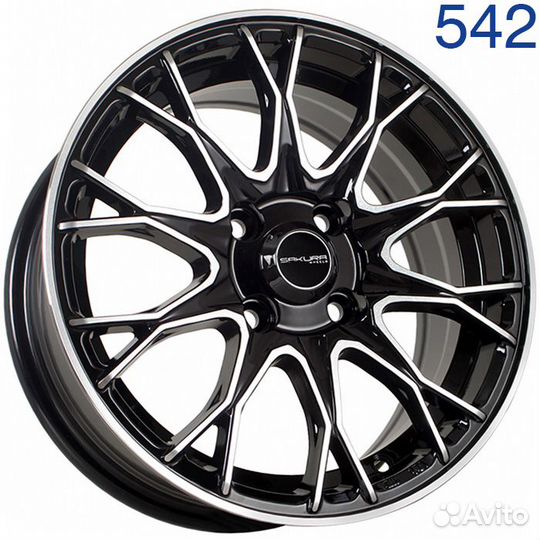 Sakura Wheels №671 R17x7,5 35 5/114,3 73,1 B-P