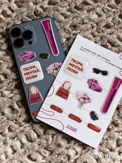 3D стикеры для телефона с дизайном под заказ