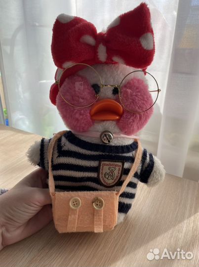 Уточка lalafanfan белая