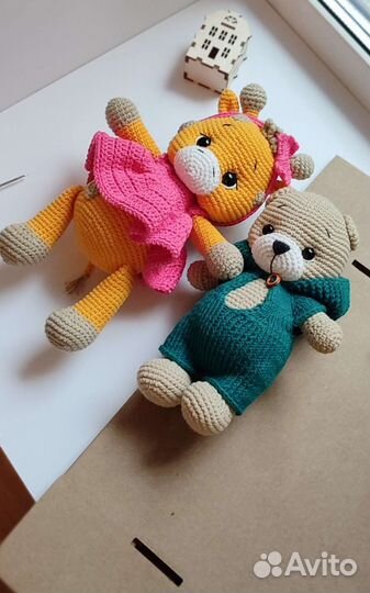 Вязаные игрушки