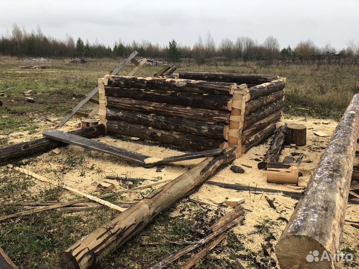 Сруб для бани 3х3