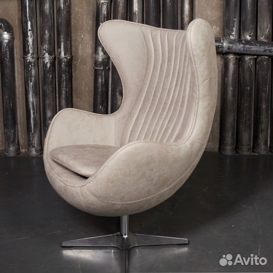 Кресло-яйцо Red Egg Rotating