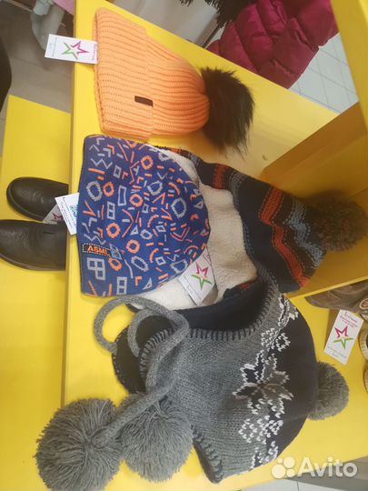 Шапки пакетами 1-5 и 5-10 лет