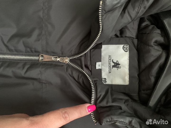 Удлиненная куртка плащ