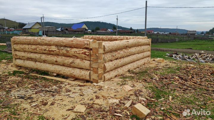 Срубы для бань и домов