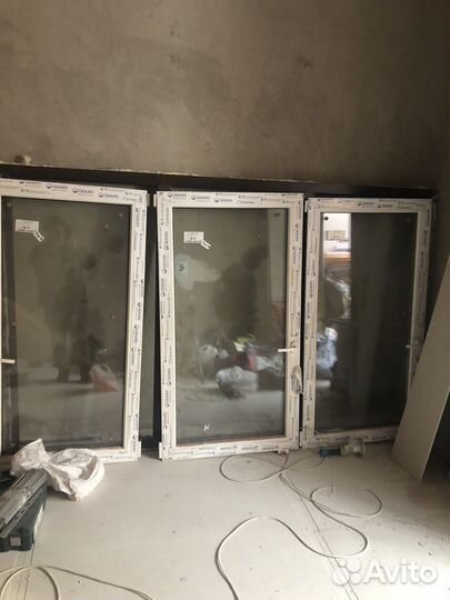 Окна пластиковые бу