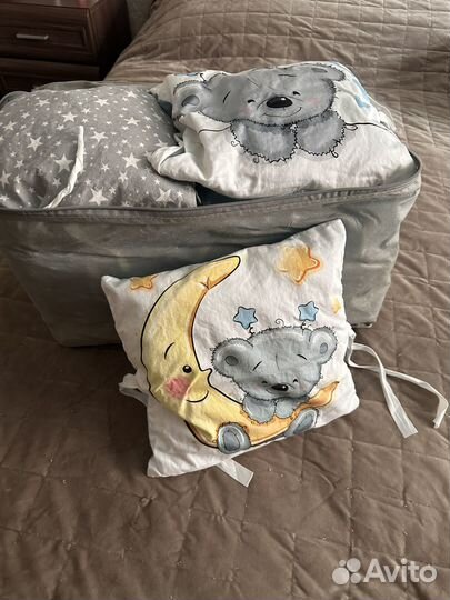 Бортик для кровати