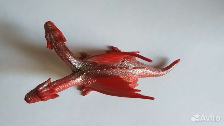 Набор фигурок драконов с воином