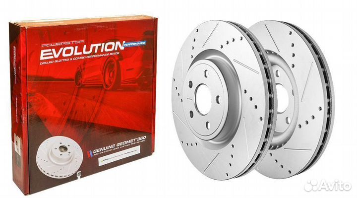 Тормозные диски передние Jeep WK2 SRT 380х34мм