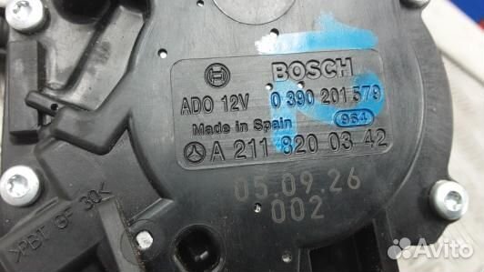 Моторчик стеклоочиcтителя 3-5 mercedes benz E-clas