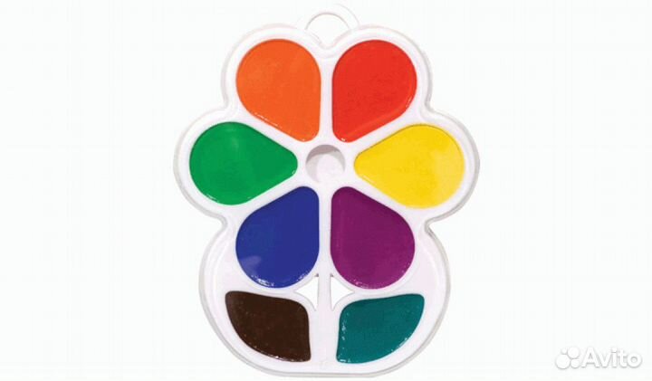 Акварель Цветочек 8цв.18С1183-08