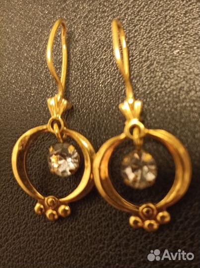 Серьги винтаж
