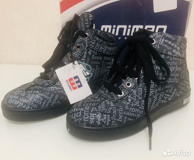 Новые ботинки Minimen 35 р-р (22,5 см)