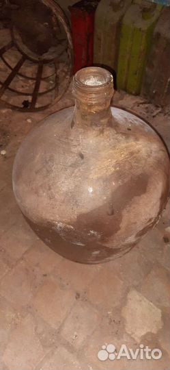 Бутыль стеклянная СССР