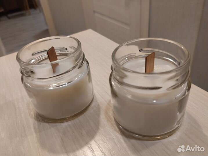 Ароматическая свеча ручной работы