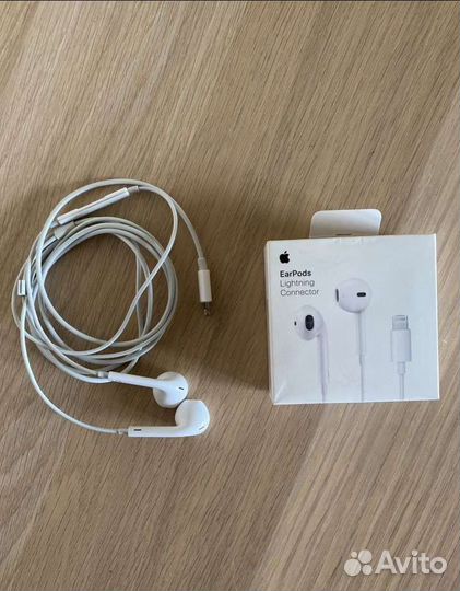 Наушники apple earpods lightning