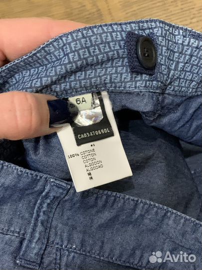 Шорты для девочки fendi