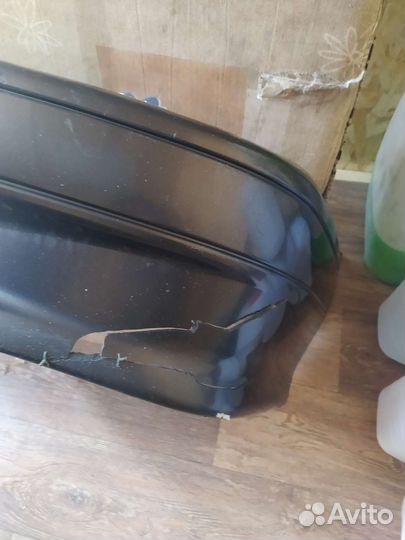 Бампер передний ваз 2114 черный