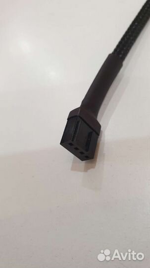 Удлинитель питания вентилятора на 4 пин