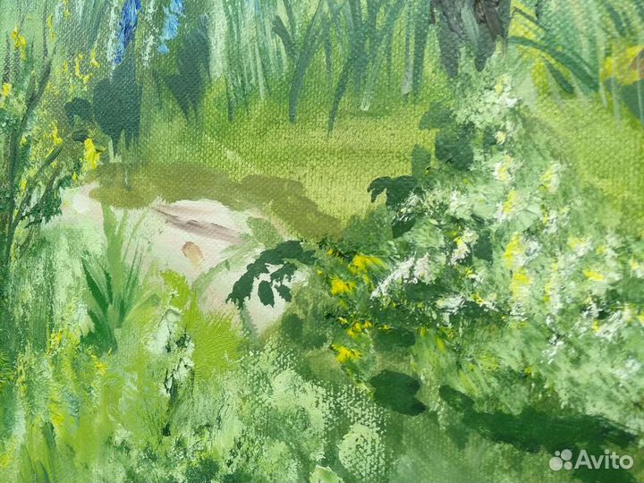 Картина маслом на холсте 