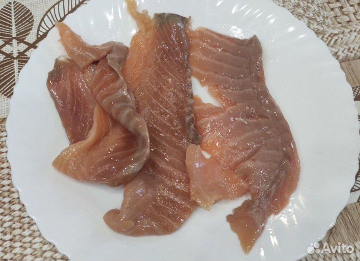 Обрезь с/с семги лосося