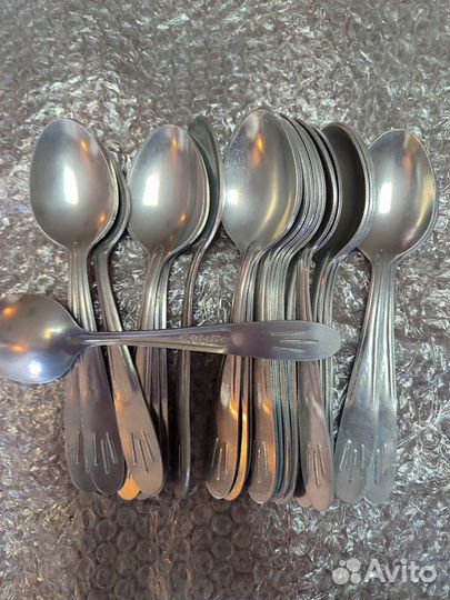 Новые алюминиевые ложки СССР 1972 г