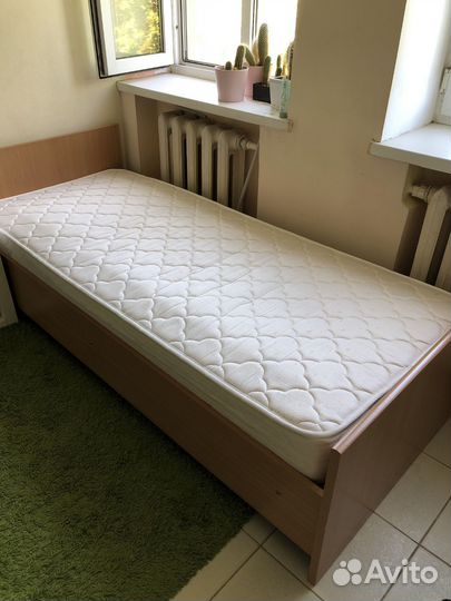 Кровать с матрасом орматек