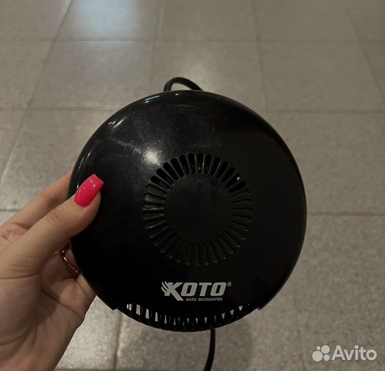 Вентилятор с функцией обогрева для машины