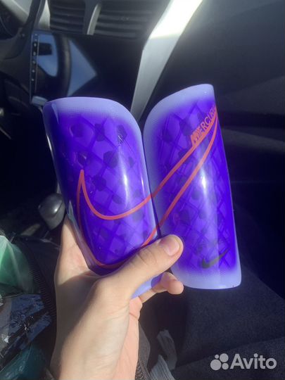 Щитки футбольные nike mercurial
