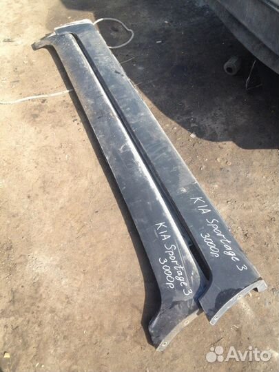 Накладка на порог правый Киа 3 Kia Sportage 3