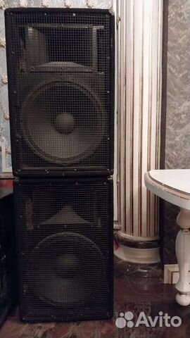 Музыкальная эстрадная аппаратура - колонки