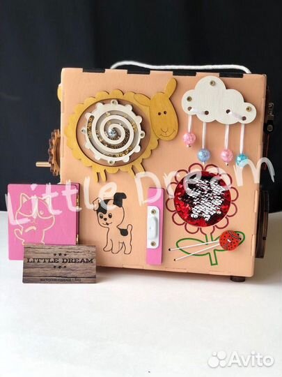 Бизиборд Бизикуб Игрушка для Ребенка