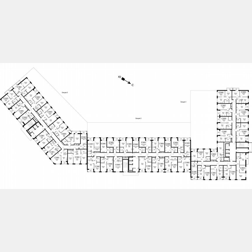 1-к. квартира, 35,1 м², 2/16 эт.