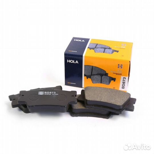 Колодки тормозные дисковые hola BD873