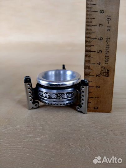 Солонка металл СССР