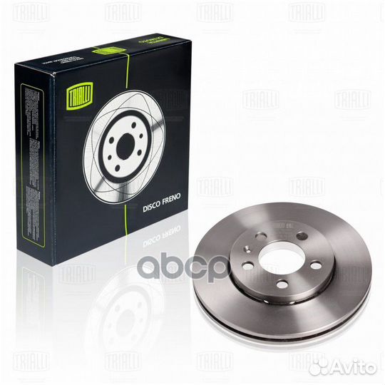 Диск тормозной перед DF180105 Trialli