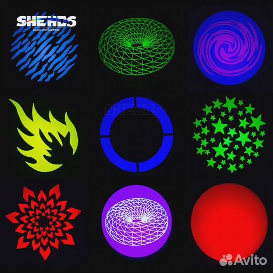 Светодиодные головы Sheds Spot 80w 3-Prism