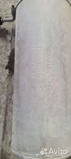 Глушитель Renault logan рено логан