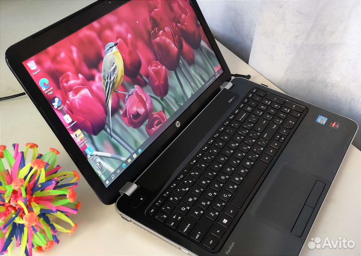 Игровой ноутбук HP 4ядра/как новый