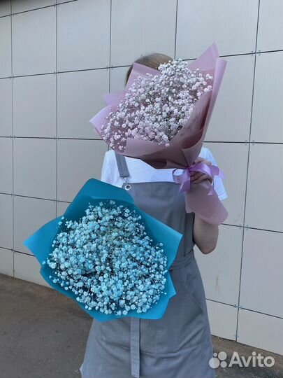 Гипсофила, букет из гипсофилы