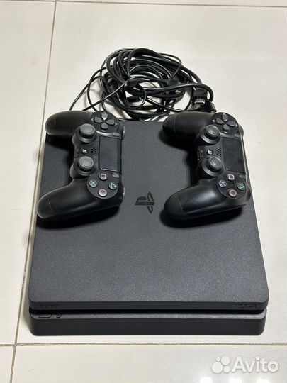 Sony PS4 slim 500gb (7игр / 2 джойстика)