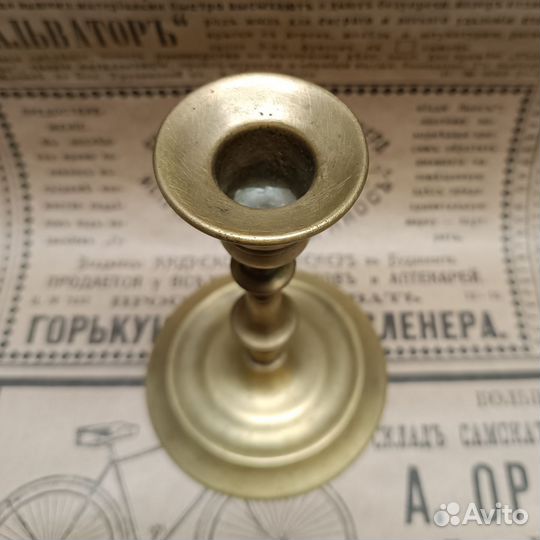 Подсвечник латунный (3)