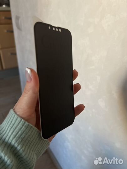 Матовая пленка антишпион iPhone 13/ 13 pro