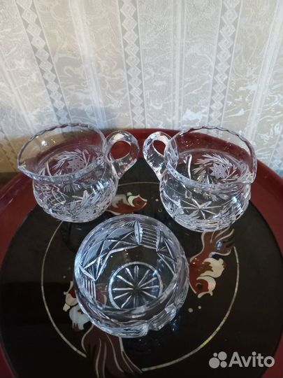 Хрустальные вазочки