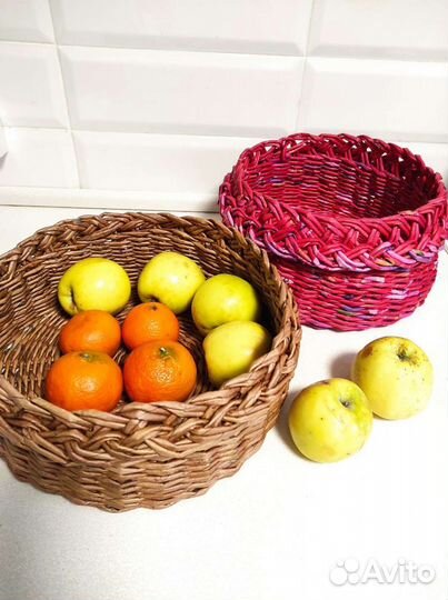 Корзина плетёная