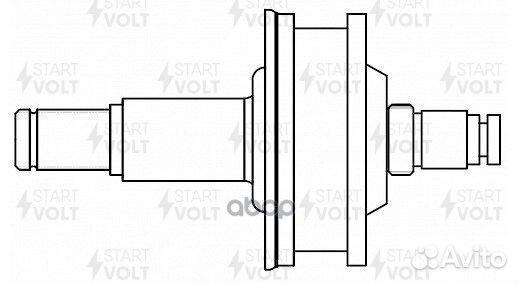 Бендикс hyundai H-1 01- VCS0817 startvolt
