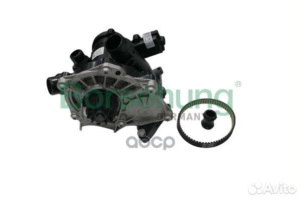 Водяная помпа в корпусе + ремень + переходн