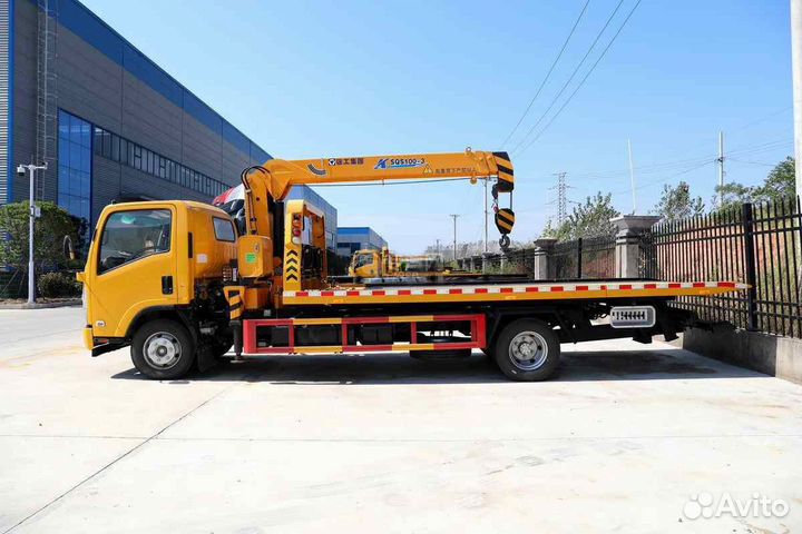 Isuzu Elf (N-series) с КМУ, 2024